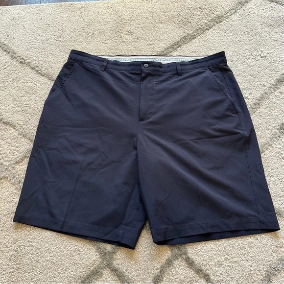 FJ Footjoy golf shorts navy blue 40 - Picture 1 of 10